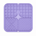 Tapis de léchage anti-stress, coloris violet