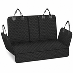 Housse de protection auto pour chien, coloris noir