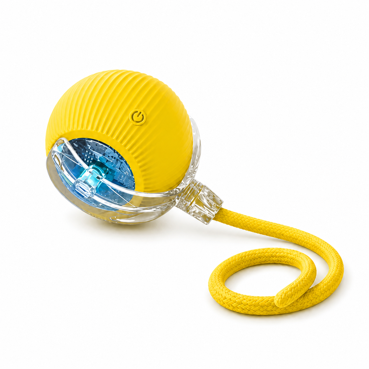 Balle interactive pour chat, coloris jaune
