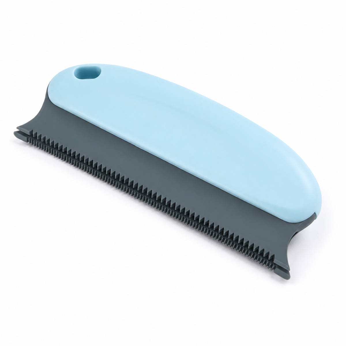 Brosse anti-poils réutilisable, détail du manche