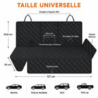 Housse de protection auto pour chien, dimensions et taille universelle