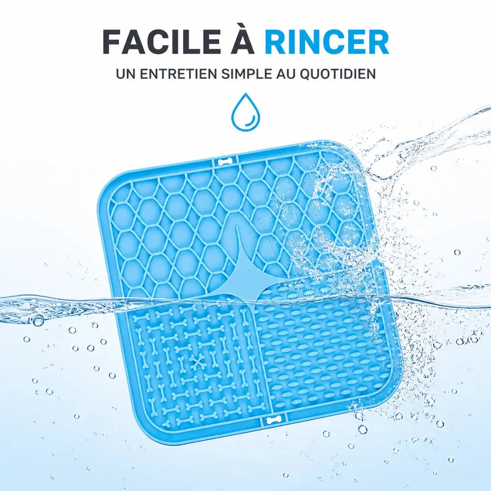 Tapis de léchage pour chien, vue détaillée