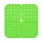 Tapis de léchage pour chien, coloris vert