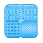 Tapis de léchage pour chien, coloris bleu